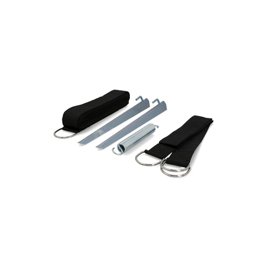 Cartrend storm tie-down set, for caravan and motorhome awnings, tents and canopies, easy installation, length: 12.5m, 5 pieces