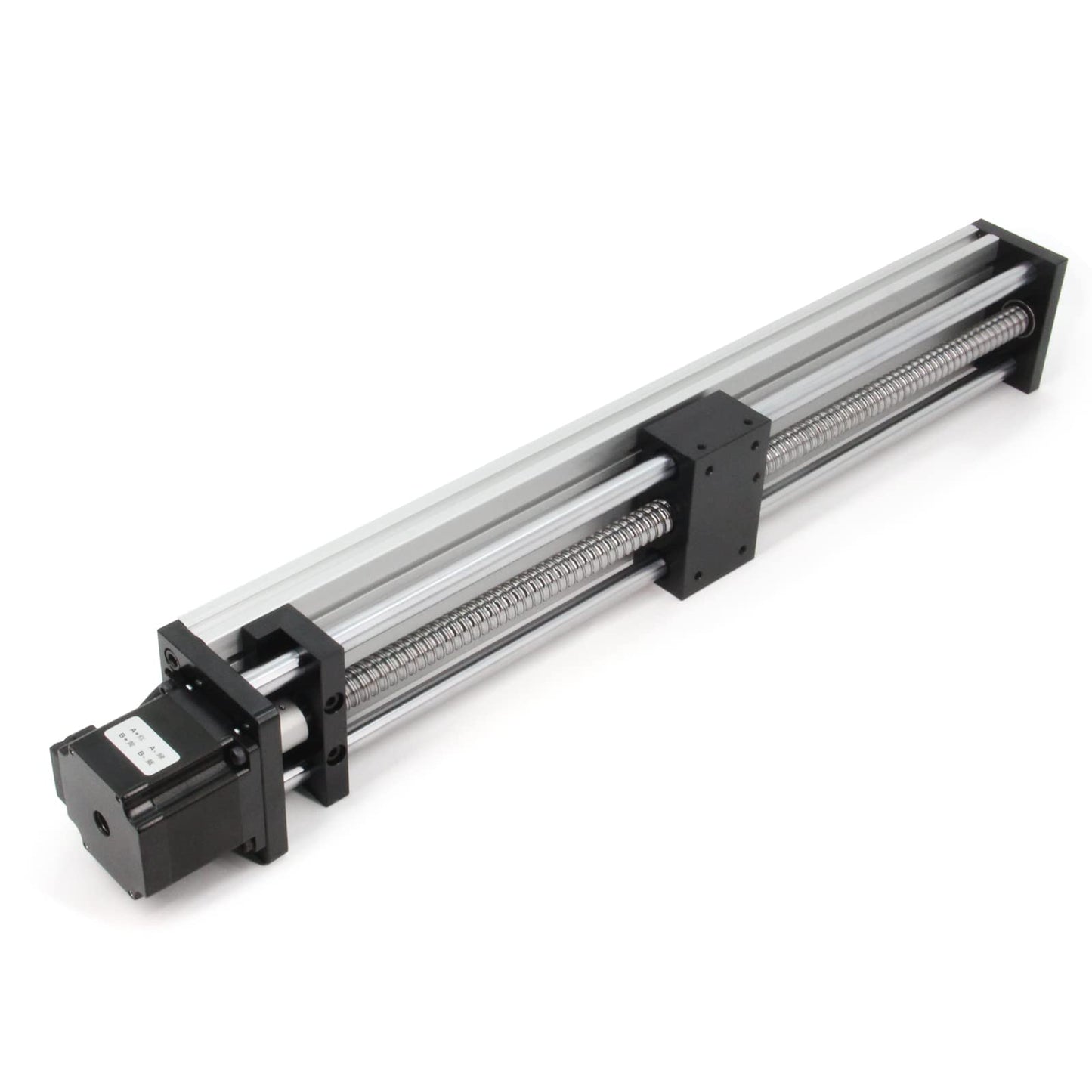 Befenybay 400mm effective travel length Double optical axis guide ball screw SFU1605 with NEMA23 stepper motor for DIY CNC mill parts X Y Z linear table actuator and 3D printer.