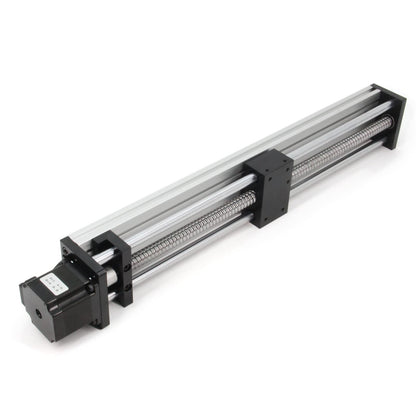 Befenybay 400mm effective travel length Double optical axis guide ball screw SFU1605 with NEMA23 stepper motor for DIY CNC mill parts X Y Z linear table actuator and 3D printer.