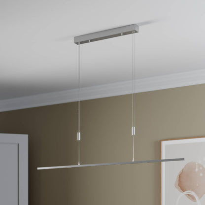 Lucande LED pendant light adjustable in height, dimmable via wall switch Dining table hanging lamp 140 cm 6x 5W dining table lamp living room lamp