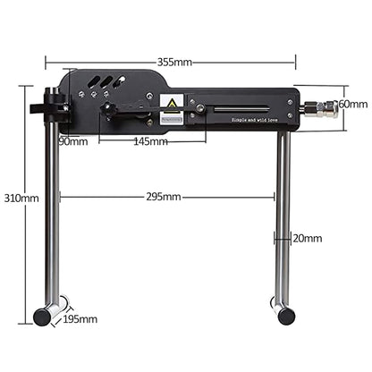 FREDORCH NEW Automatic Silent Sex Machine for Women and Men. Sex Machine for Masturbation Love, Retractable Vibrator, Sex Toy (Package C)