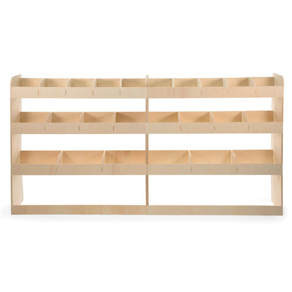 VANIFY - Compatible with Renault TRAFIC L2 2015+ vehicle equipment, vehicle shelves, complete driver side shelf