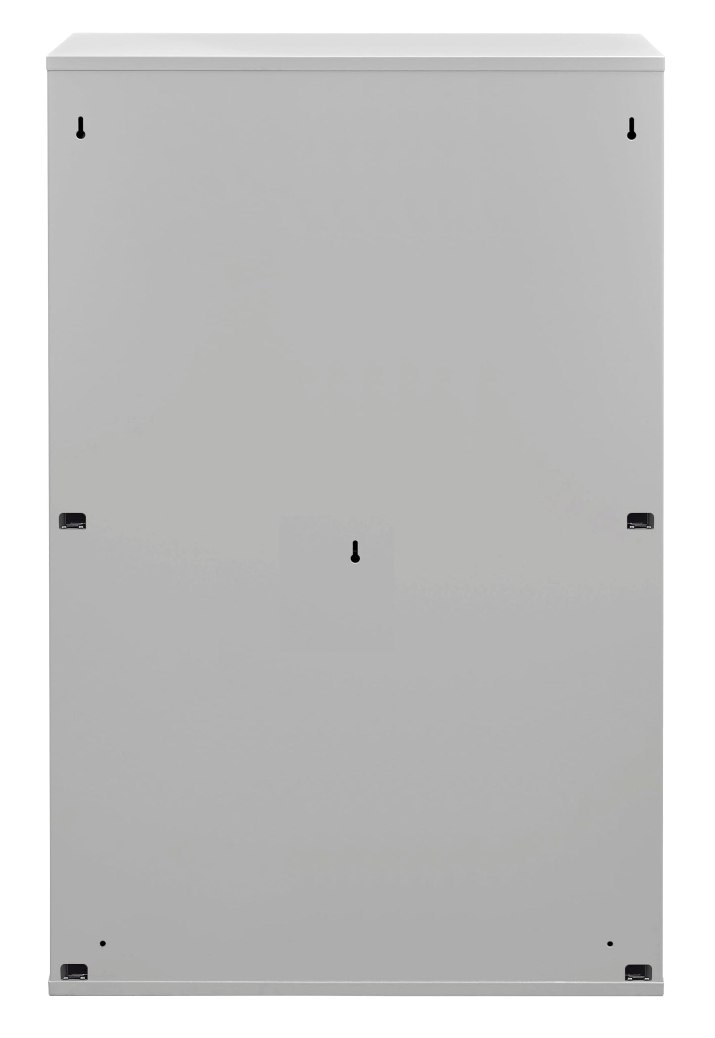 ARREGUI Basic CR602-B Steel Recycling Bin | 4 compartments for kitchen waste | 4x17L (68L) | Removable inner bins with handles | Recycling cabinet | Light grey