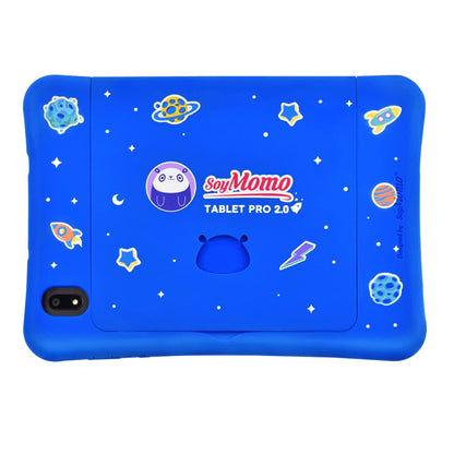 SoyMomo - Kids Tablet - Pro 2.0 - Detection of inappropriate content, Artificial Intelligence, Parental controls, Ad blocker, 8" FHD, 32GB, WiFi, Bluetooth, Blue