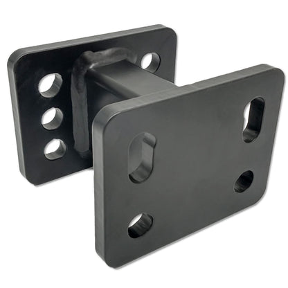 XIMPLIO adapter extension hook extension for flange ball trailer hitch with ABE (75 mm)