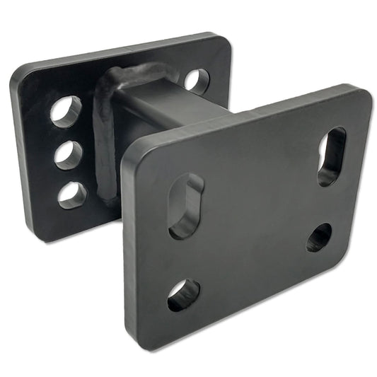 XIMPLIO adapter extension hook extension for flange ball trailer hitch with ABE (75 mm)