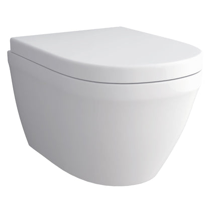 Alpenberger Shower WC | Toilet with intimate shower | Wall-mounted toilet with bidet function | Rimless wall-hung toilet with nano coating | Toilet seat with soft-close function | Compatible with Geberit