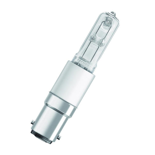 Osram 64496 Halogen Halolux Ceram 230V 2900K B15d. Halogen Lamp 230V 100W 2900K B15d. 1800 Lumens. 2,000 hours. 86 x 13mm.