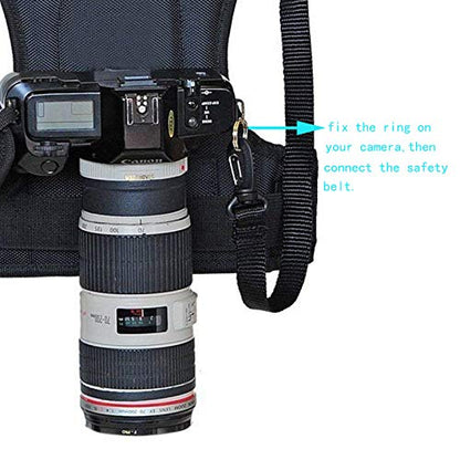 Nicama Camera Strap Double Camera Harness Photography Vest Shoulder Strap For Canon Nikon Sony Olympus Pentax DSLR