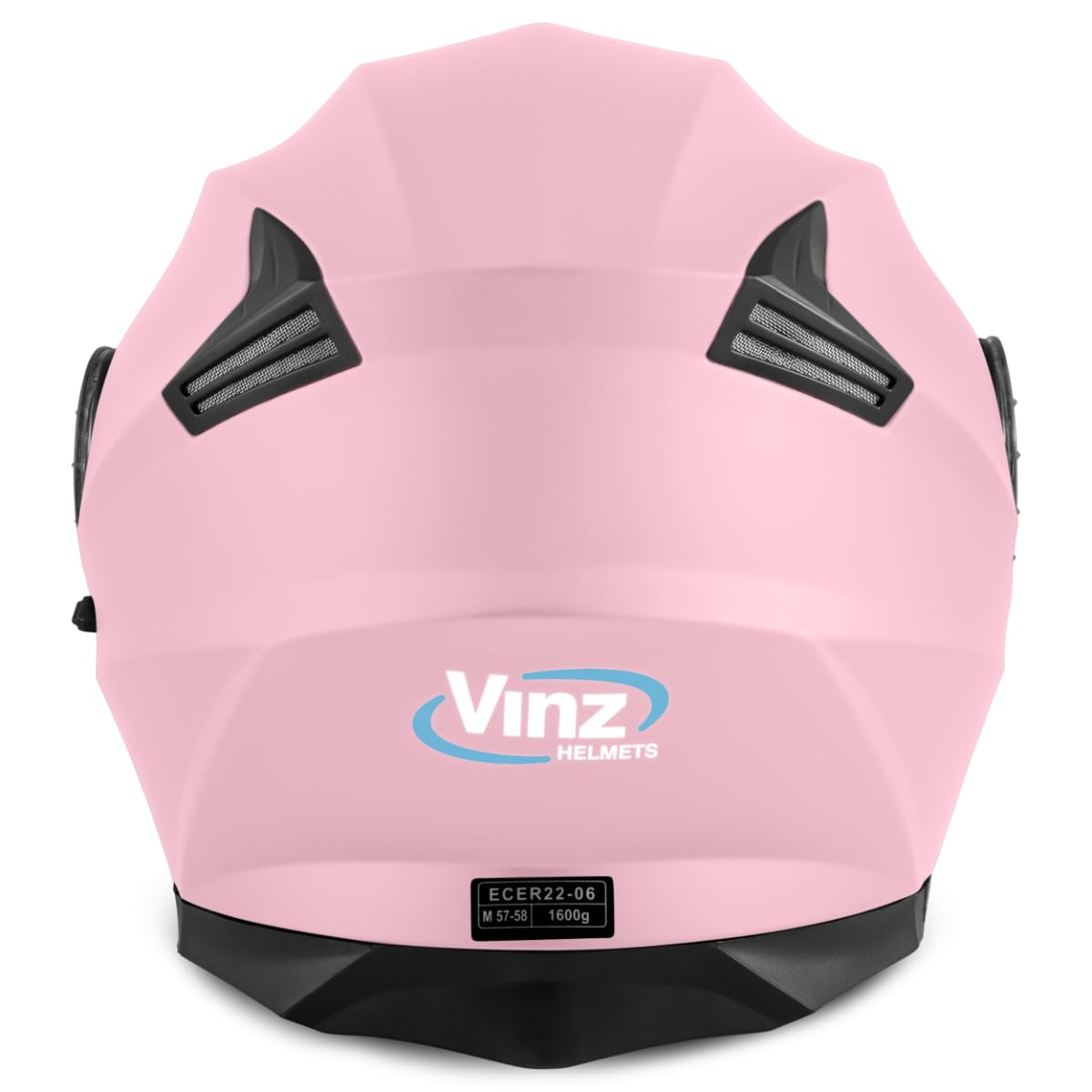 VINZ Santos flip-up helmet with sun visor | ECE 22.06 & PINLOCK ready | Motorcycle helmet full face | Motorcycle helmet flip-up | Available in sizes XS-XXL | Available in pink