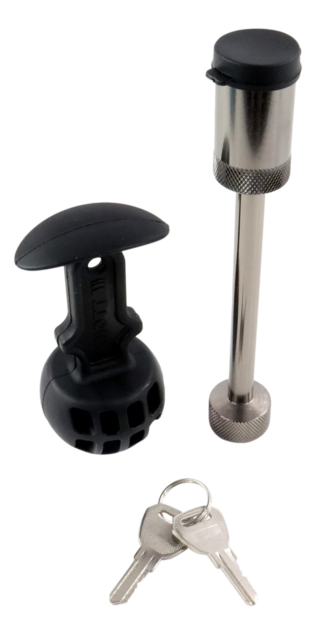 Knott Original Coupling Lock KS 35/25/30 incl. SafetyBall theft protection for anti-sway couplings. Security lock 210174.001 also for WS 3000 from 2003 and iSC Alko.