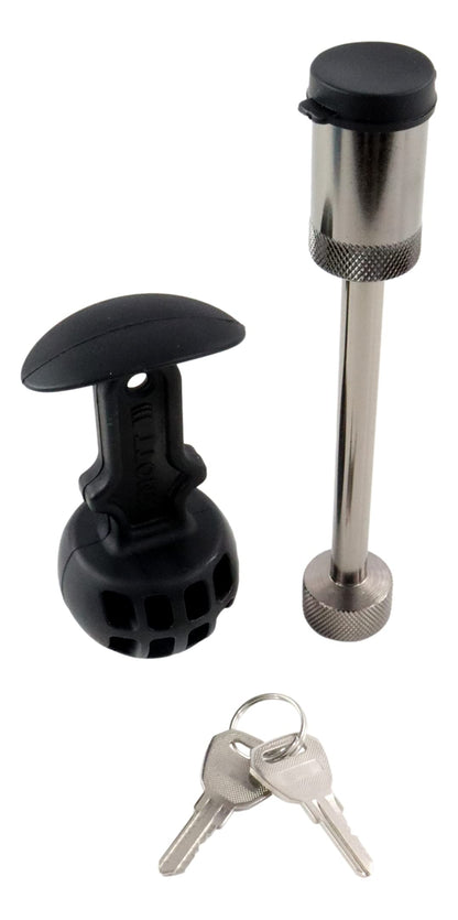 Knott Original Coupling Lock KS 35/25/30 incl. SafetyBall theft protection for anti-sway couplings. Security lock 210174.001 also for WS 3000 from 2003 and iSC Alko.