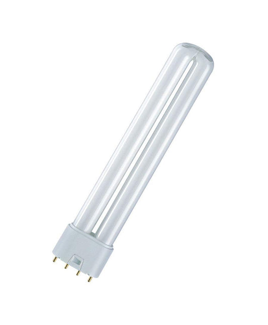 10 pieces of Osram compact fluorescent lamp DULUX L 55W/830 2G11 55 Watt Energy Efficiency Class: A+ NEW