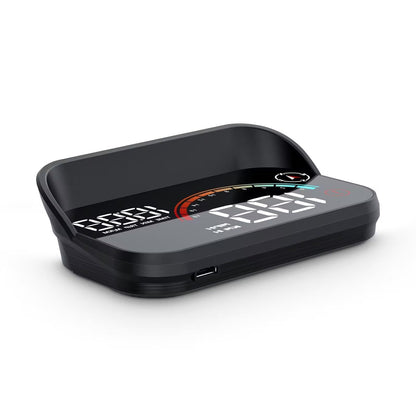 AMHVMU M22 Head Up Display Car - GPS Speedometer Car with Digital Display (Speed km/h, Time), Universal for All Vehicles