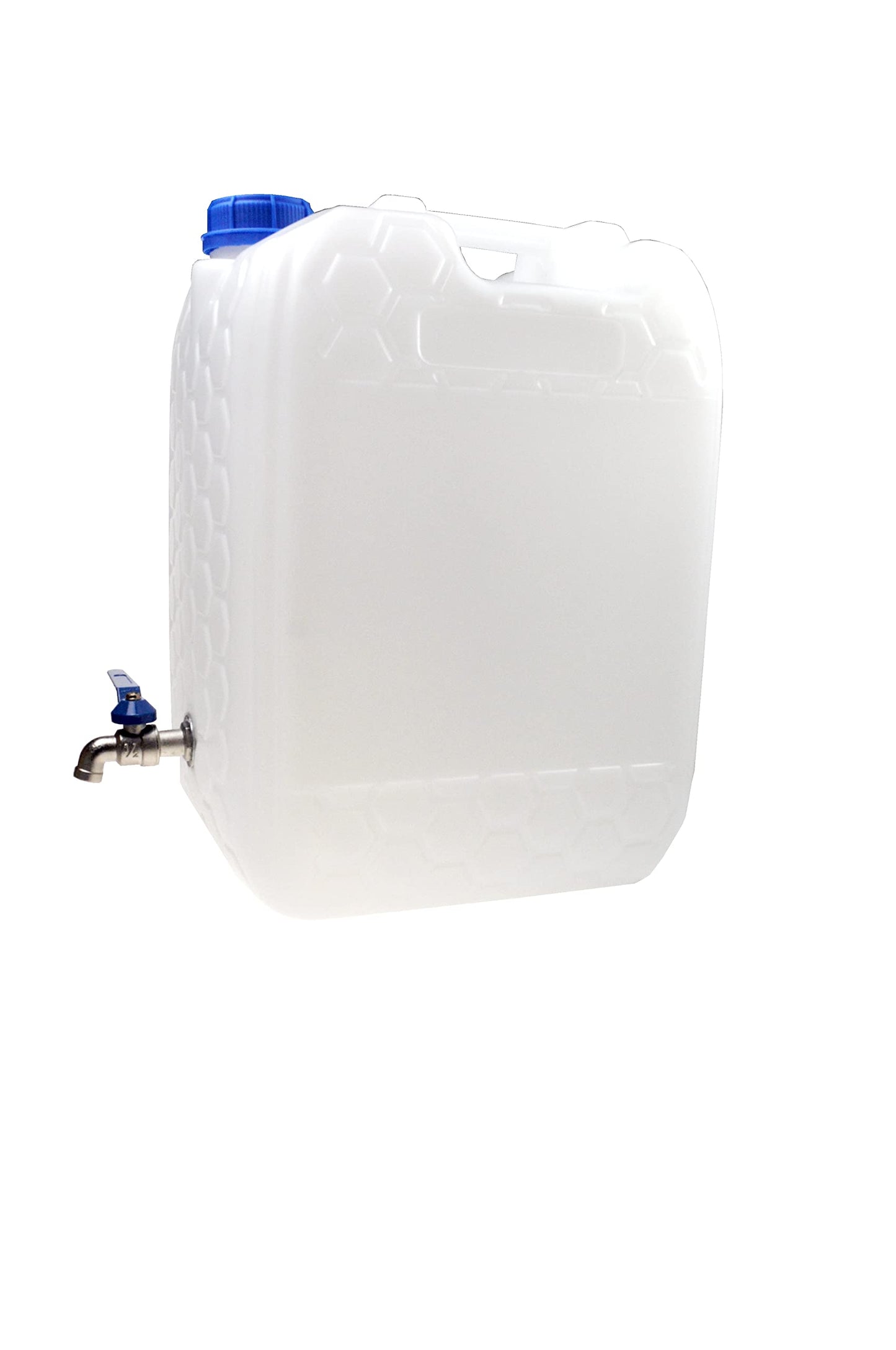 20L water canister BPA-free with zinc tap, white color, water container canister drinking water canister.
