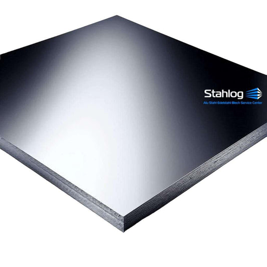 Aluminum sheets from Stahlog, AW-1050A, DIN EN 573-3, Thickness: 3mm, Dimensions: 700 x 1000 mm.