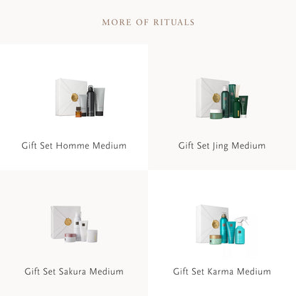 RITUALS gift set for men from the Homme collection, Small - with cedarwood and vitamin E complex - stimulating and invigorating properties.
