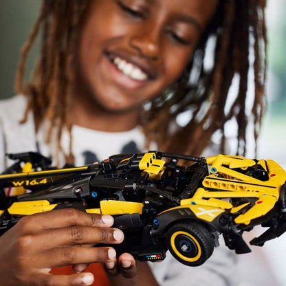 LEGO Technic Bugatti Chiron, car model building kit, sports car toy, iconic car set for collecting, building toy for ages 9 and up 42151