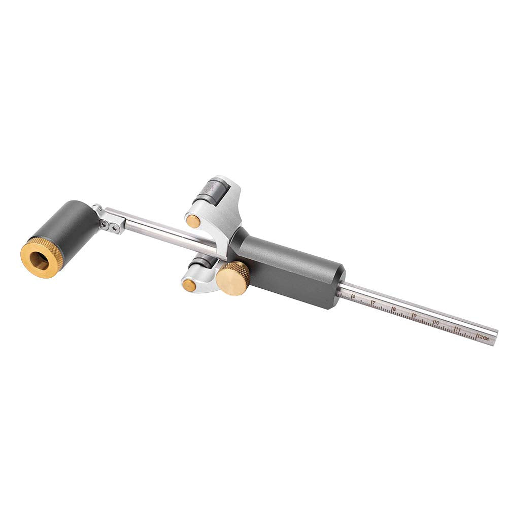 Oumefar Linear Arc Scriber Tool Dual-Purpose Marking Tool Woodworking 0-13 mm Marking Tool for Wood and Ceramic