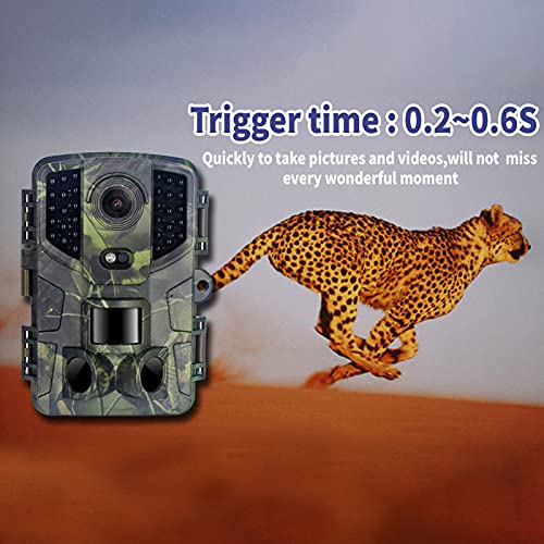 icefox Trail Camera 20MP 1080P Full HD Trail Camera with Motion Sensor Night Vision IP66 Waterproof for Wildlife Monitoring