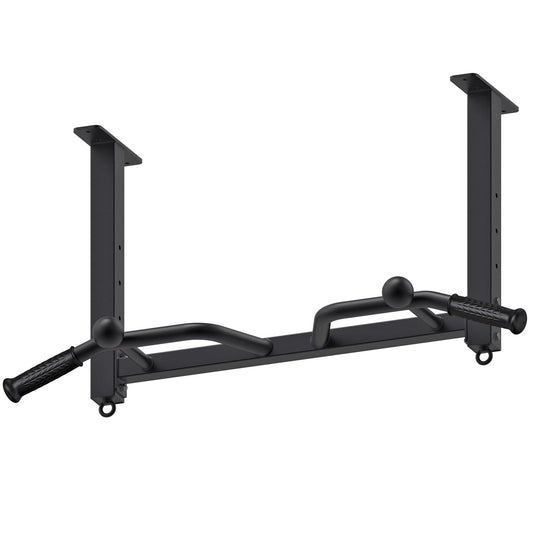 Kipika Heavy Duty Ceiling Mounted Pull Up Bar, Highly Adjustable, Multifunctional Chin Up Bar, Body Workout Home Gym System