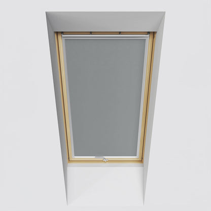 Easy-click blackout blind, grey, for VELUX S06