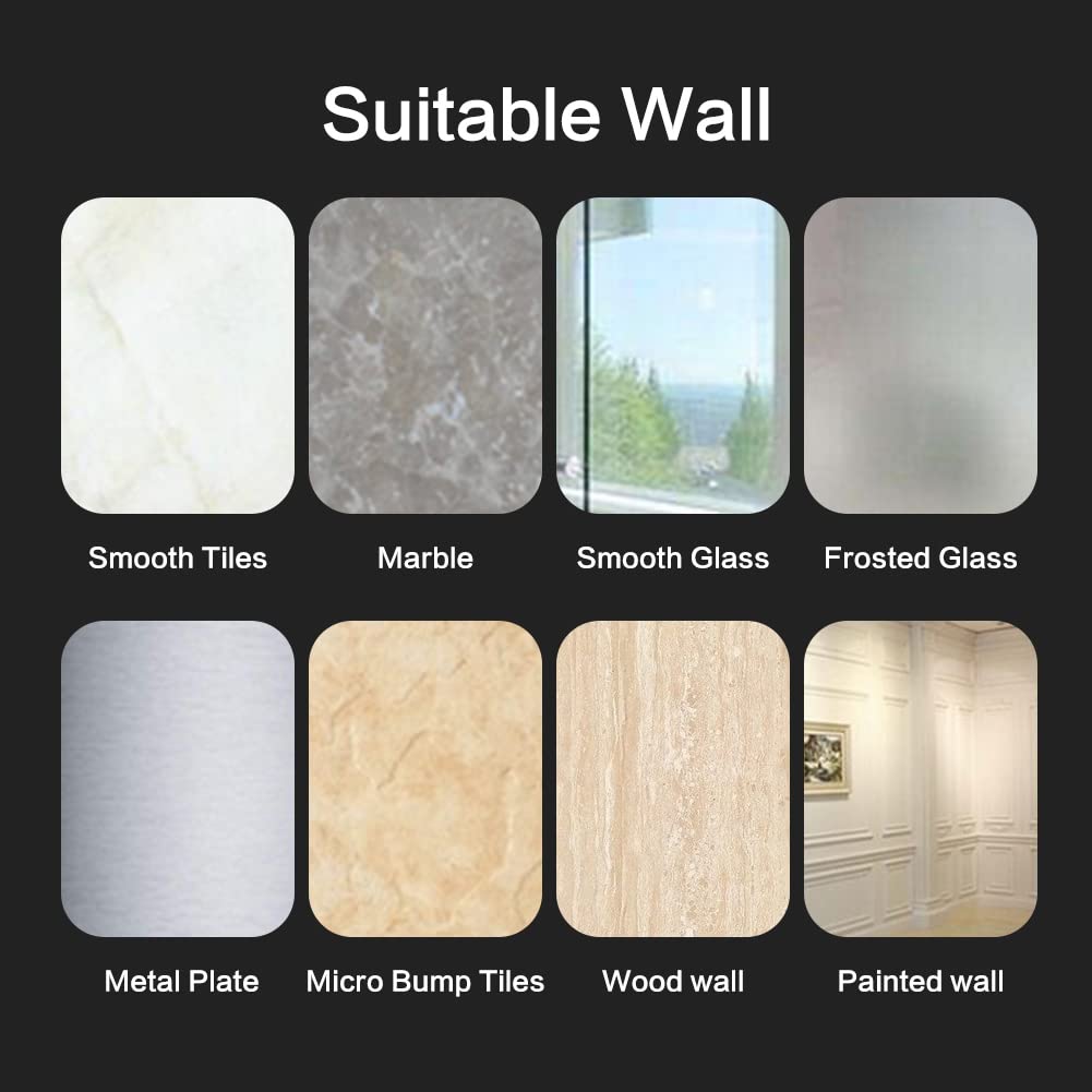 3 pieces Soap Dispenser Wall Mount, 500ml Shampoo Conditioner Body Wash Dispenser with Pump and Waterproof Labels for Kitchen Bathroom (With Stainless Steel Wall Mounts, Amber, No Drilling)