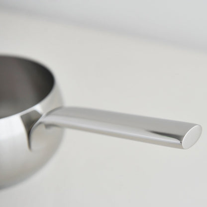 Alessi "MAMI" stainless steel saucepan, 14 cm, silver