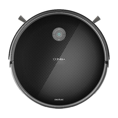 Cecotec self-emptying robot vacuum Conga 2499 Ultra Home Titanium, gyroscope technology, 2100 Pa, app, multifunction brush, 2 side brushes, 2 mops, automatic bag detection.