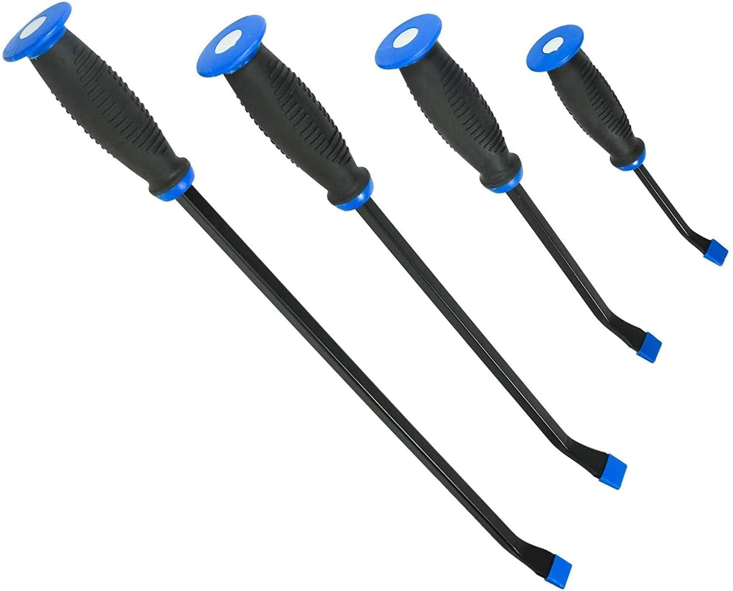 HASKYY tire mounting lever rim edge protection set 8pcs 200mm 300mm 450mm 600mm professional mounting irons with rim protector | Tire mounting tool set for car & motorcycle