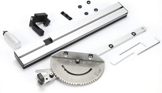 Miter Gauge 450mm miter joint gauge for table saw, table saw, bandsaw, router sawing accessories ruler woodworking tool.