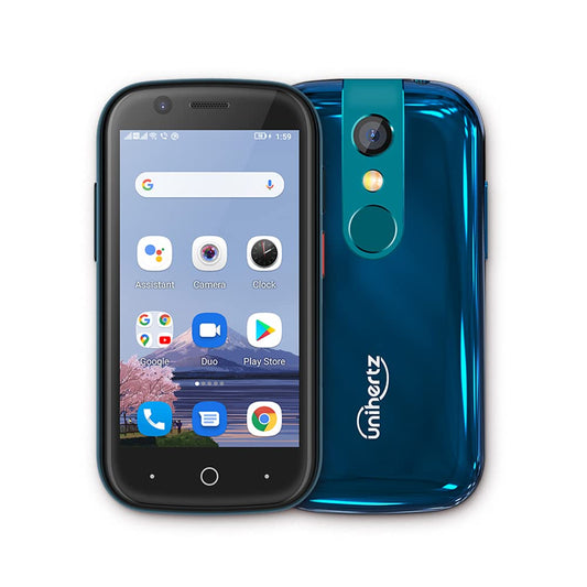 Unihertz Jelly2, The smallest Android 11 4G smartphone, 6GB+128GB, NFC, Dark Green