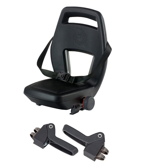 QIBBEL Junior 6+ - Bicycle seat - Luggage carrier - Footrests and belt