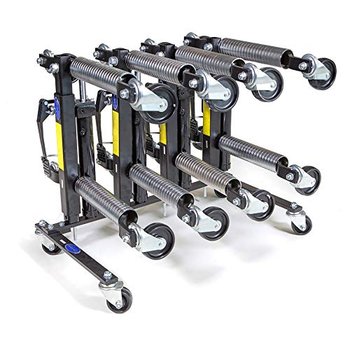 Datona storage trolley for hydraulic jacks