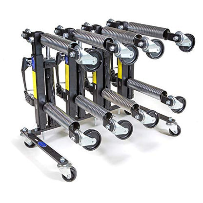 Datona storage trolley for hydraulic jacks
