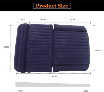 HAOYAO Car Mattress, Car Air Mattress with Air Pump Thicker SUV Air Mattress Inflatable Bed for Outdoor Camping Traveling