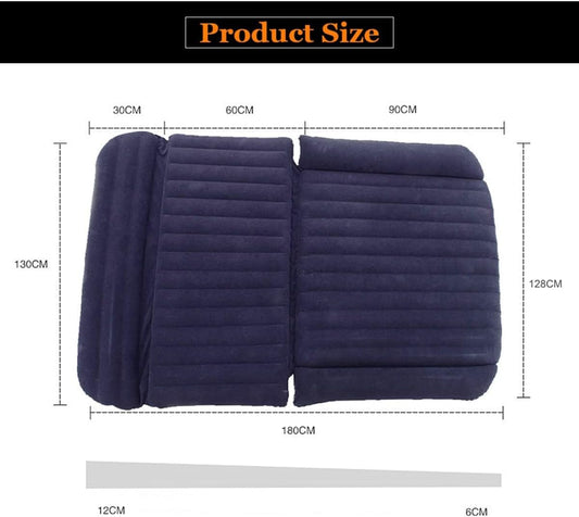 HAOYAO Car Mattress, Car Air Mattress with Air Pump Thicker SUV Air Mattress Inflatable Bed for Outdoor Camping Traveling