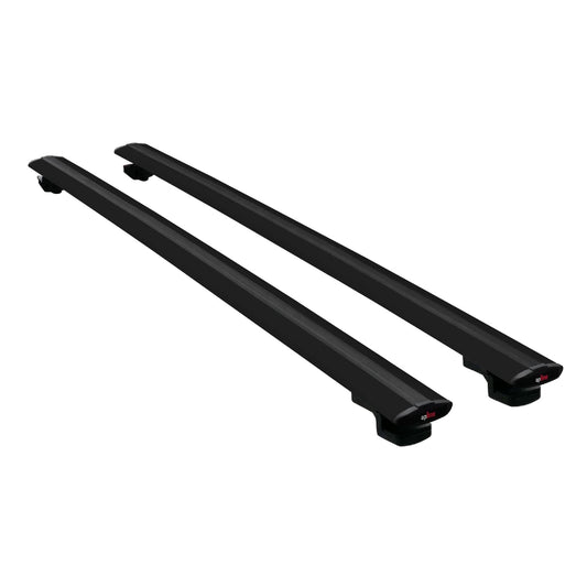 acpar Compatible with Ford Ranger (P375) 2011-2022 Basic Model Roof Rack Cross Bars Black Aluminum 2 Bars
