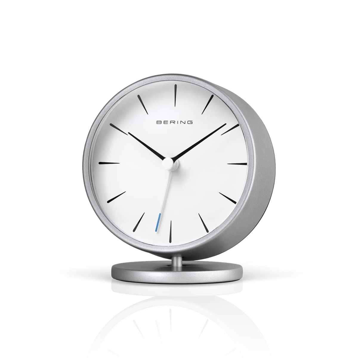 BERING men's and women's alarm clock with quartz movement - Home Decor Collection with plastic glass 90096-044R.