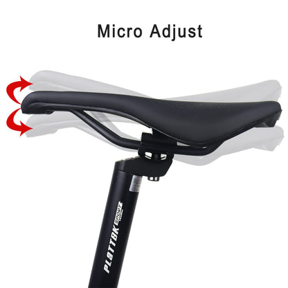 PLATTBK Bike Seatpost 25.4/27.2/28.6/30.9/31.6, 350mm, Aluminum Alloy, Road Bike, MTB, Seatpost (27.2mm)