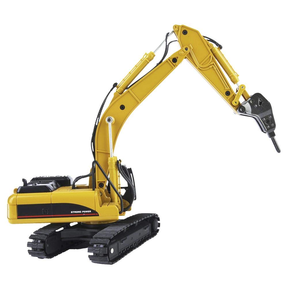 VGEBY1 Excavator Model Toy, 1:50 Crawler Excavator Engineering Construction Model Vehicle Toy
