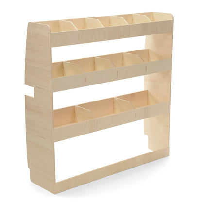 Vanify - Compatible with Ford Transit Custom L2 2012+ vehicle interior shelving, rear driver side shelf