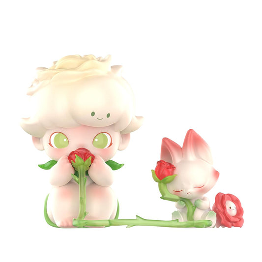 POP MART DIMOO Whisper of The Rose Figure Anime Action Figures Collectible Art Toy Toys Figurines Gift 1PC