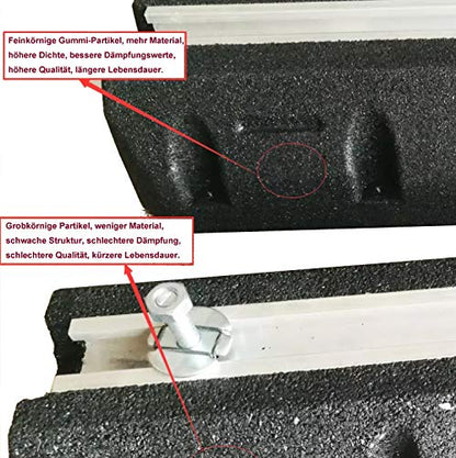 2 x 450 mm universal bracket for ceiling and floor for split air conditioners and heat pumps