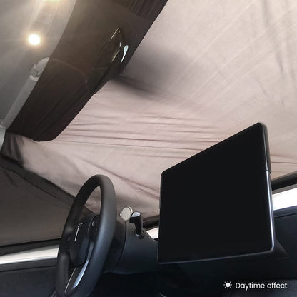 Havnby 2020-2024 Tesla Model Y Curtains Car Privacy Sunshade Windshield Sunshade for Camping Foldable Car Accessories UV and Sun Protection 8 Pieces