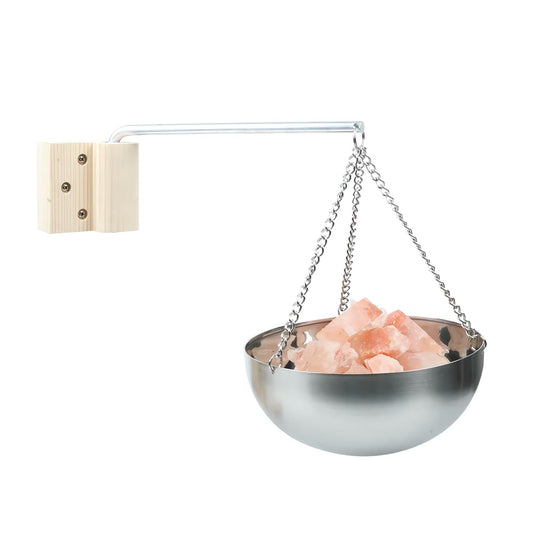 Duocon Bowl Sauna, Stainless Steel Bowl with Accessories, Sauna Herb Bowl, Hanging Sauna Vaporizer Bowl, for Sauna and Spa Infusions, Gift Ideas