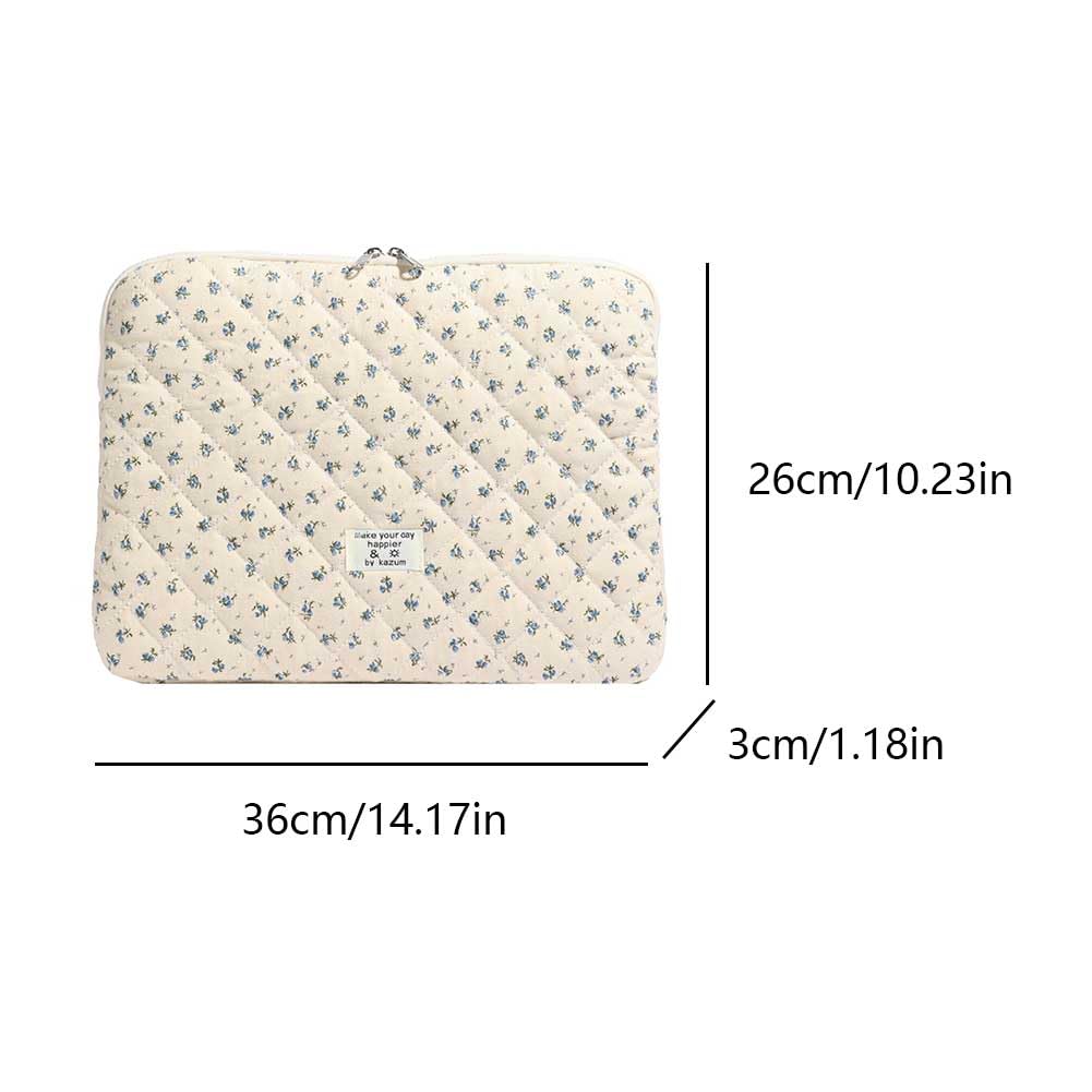 TIAASTAP Puffy Laptop Sleeve for 11-15 inch laptop, Cute laptop bag compatible with MacBook Air/Pro Retina, 13-13.3 inch notebook, Compatible with MacBook Pro 14 inch.