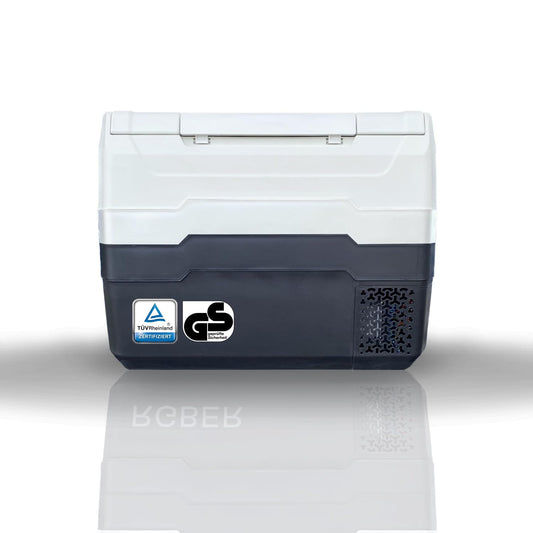 RGBer® AXR Series, 30-liter car cooler with compressor, compressor cooler, camping refrigerator, car cooler, cooler with 12v and 230v, car cooler with power outlet