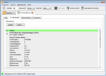 AutoDia K509 for CarPort software CAN UDS or KKL USB diagnostic interface