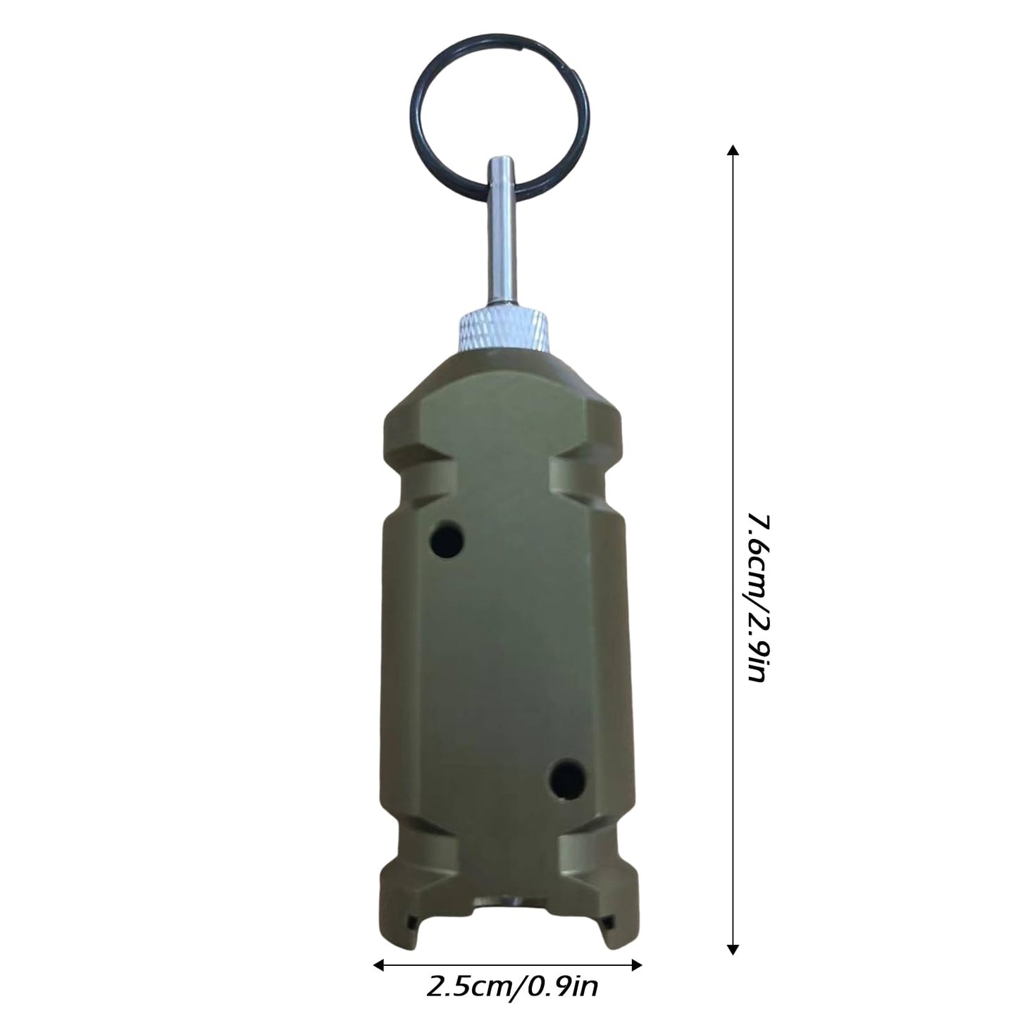 Perimeter Trip Alarm, Perimeter Trip Alarm 12 Gauge tripwire alarm device for buildings yards camping gear Green